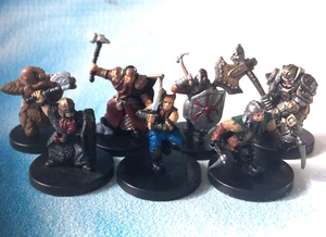 Zwergen Spieler Figuren Dungeons & Dragons Miniaturen s219 - Bild 1 von 4