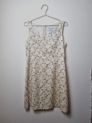 Vestido Sportmax Max Mara bordado talla 10 mezcla de seda sin mangas Foto 1 de 4