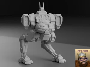 JR7-IIC Jenner IIC Alternate Mech Model For Battletech 6mm-10mm-15mm - Picture 1 of 1