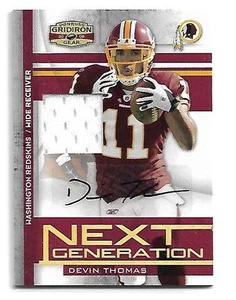 2008 Gridiron Gear Devin Thomas Autograph Jersey #30/50 Washington Redskins - Picture 1 of 1