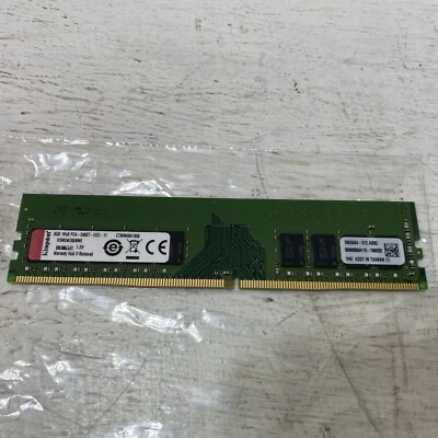 Kingston 8GB 1Rx8 PC4-2400T-ED2-11 DDR4 Server Memory Model KSM24ES8/8ME - Image 1 of 2