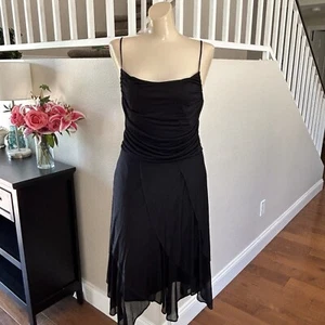 Vestido de hadas vintage Oasis años 90 Y2K con tiras talla 12 Whimsigoth Hankey dobladillo fluido - Imagen 1 de 9