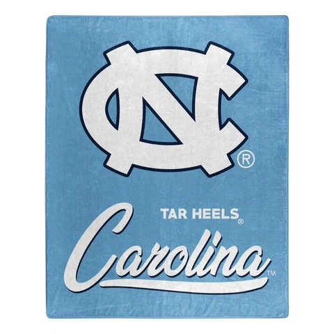 North Carolina Tar Heels 50x60 Signature Design Raschel Throw Blanket [NEW] NCAA Cover