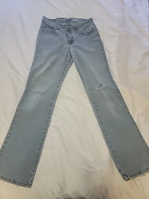 Pantalones de mezclilla vintage Jordache Bootcut talla 9/10 elásticos lavado ligero desgastados Foto 1 de 4