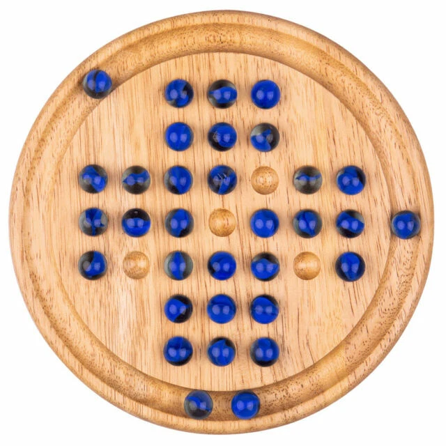 Bigjigs Toys Solitaire Board Game - BJ152EC
