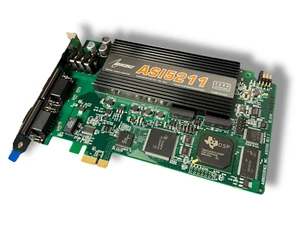 AUDIOSCIENCE ASI5211 F1 PCI Express Audio Adapter / Sound Card - TESTED!! - Picture 1 of 4