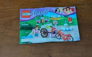 Lego Friends 41030 Olivia's Ice Cream Bike Manual Solo Libro Manual 1 de 1 - Imagen 1 de 2