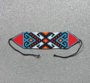 Embera Chami Perlen Armband von Frauen des kolumbianischen Ureinwohnerstammes 3110 - Bild 1 von 1