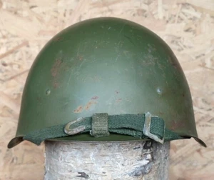  Helmet Steel SSh 40 WWII Original Russian Military Soviet Army RKKA WW2 - Picture 1 of 11