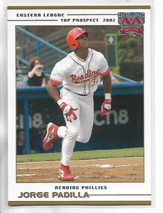 2002 Grandstand Eastern League Jorge Padilla Card - Picture 1 of 1