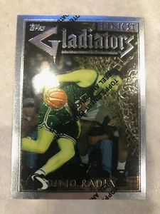 Dino Radja #117 SILVER UNCOMMON GLADIATORS 96/97 Topps Finest - Picture 1 of 1