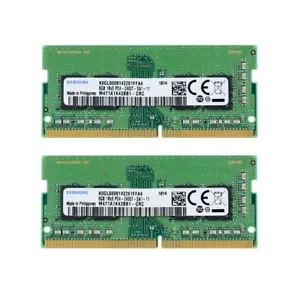 Samsung 16GB (2X 8GB ) DDR4 2400MHz PC4-19200 SODIMM Memory Ram M471A1K43BB1-CRC - Picture 1 of 5