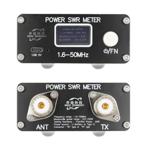 5 trybów wyświetlania interfejsu miernik swr 1,6 - 50mhz wyświetlacz HD FM-AM-SSB - Zdjęcie 1 z 9