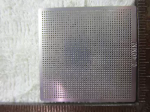 Plantilla de plantilla con calefacción de rebola universal BGA 0,4 0,40 mm 0,4 mm 0,40 mm - Imagen 1 de 3