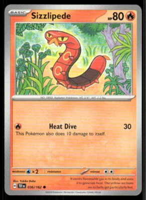 SV05: Temporal Forces #036/162 Sizzlipede - Image 1 of 2