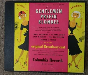 Gentlemen Prefer Blondes Set MM-895 Copyright 1950 Columbia Record Inc Vintage - Bild 1 von 12