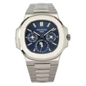 Patek Philippe Nautilus Perpetual Calendar 18kt White Gold 5740/1G-001 - Picture 1 of 7