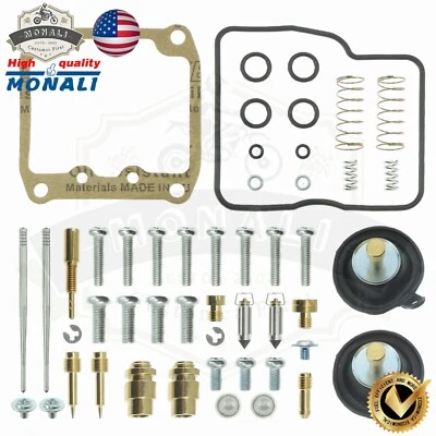 For Suzuki VZ800 97-04 Carburetor Repair Rebuild Kit W/Air Cut Off Valve-US - Image 1 of 4