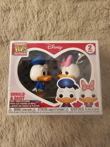 Funko Pocket Pop Schlüsselanhänger Disney Donald & Daisy 2 Stück - Bild 1 von 7