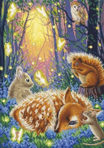 Kit de punto de cruz contado LetiStitch Forest of Dreams L8096 - Imagen 1 de 4