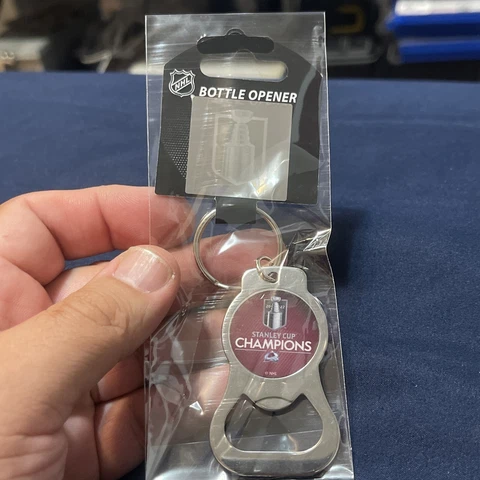 Colorado Avalanche 2022 Stanley Cup Champions Bottle Opener / Keyring  NHL Cover