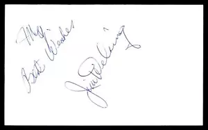 JIM DELSING carta indice AUTO autentica firmata YANKEES - Foto 1 di 2