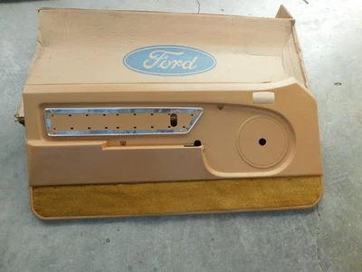 NOS OEM Ford 1980 Mustang Door Panel Interior Trim Orange Cobra 1981 1982 Crack - Image 1 of 4