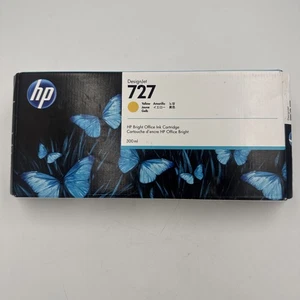 Original HP 727 Gelb F9J78A 300ml Bright Office Tintenpatrone Feb 2025 - Bild 1 von 5