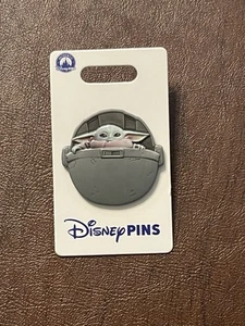 Nuevo prendedor de barco de metal Star Wars Grogu de los parques de Disney Baby Yoda Mandalorian - Imagen 1 de 1