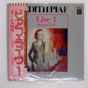 EDITH PIAF LIVE 1  OLYMPIA ODEON EOS80117 Japan OBI VINYL LP - Picture 1 of 1