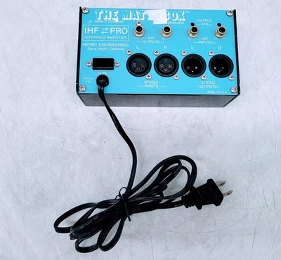 Henry Engineering The Matchbox II Direct Coupled IHF-Pro Interface Amplifier - Image 1 of 2