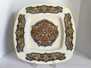 DERUTA CERAMICHE ITALIAN SQUARE SERVING PLATTER 14.5” - Picture 1 of 21