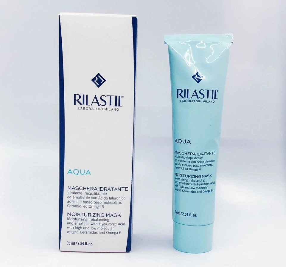 Rilastil Laboratori Milano Aqua Moisturizing Mask 75ml 2.54oz #usau Foto 1 de 1
