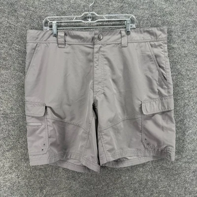 Pantalones Cortos de Carga World Wide Sportsman Hombres 42 Gris tiro medio forrados bolsillos regulares Foto 1 de 4