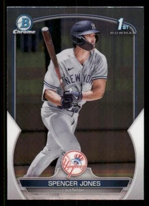 2023 Bowman Chrome Prospects #BCP139 Spencer Jones - Picture 1 of 2