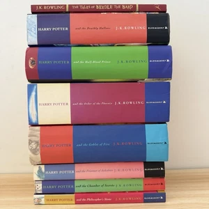Harry Potter Book Set 1-7 Original 4 Hardcover First Edition 3 Paperbacks - Picture 1 of 24