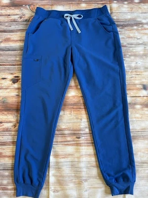 Exfoliantes Figs Zamora Jogger Azul Real Talla Grande Alto Foto 1 de 4