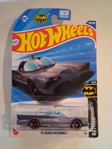 Batimóvil Batman 103/250 3/5 serie de televisión Hot Wheels vehículo inspirado - Imagen 1 de 7