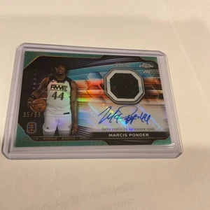 2023-24 Topps Chrome OTE Overtime Elite 3/99 Jersey Autographs Marcis Ponder - Bild 1 von 5