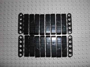 LEGO Technic - 20x Lochbalken Lochstange Liftarm beam 1x5 schwarz / black 32316 - Imagen 1 de 1