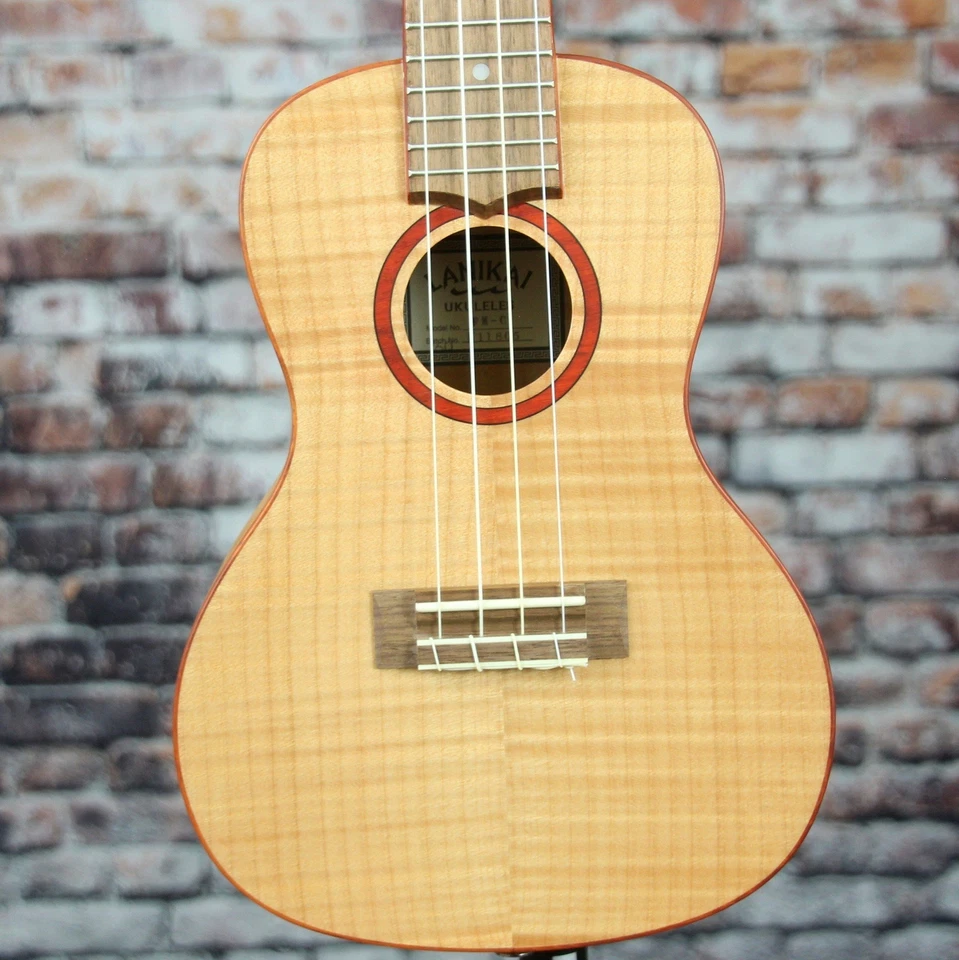 LANIKAI Fm-c Flame Maple Concert Ukulele Satin Finish