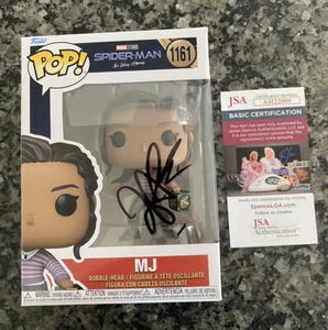 Zendaya Signed JSA Autographed MJ Funko Spider-man No Way Home - Picture 1 of 9