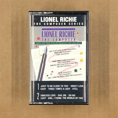 LIONEL RICHIE Cassette Tape THE COMPOSER (GREAT LOVE SONGS) Funk Soul Motown - Image 1 of 4