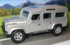 NEW 4X4 DEFENDER SILVER LAND ROVER CAR TEAMSTERS BOXED