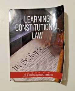 Learning Constitutional Law Preliminary Edition Leslie Griffin Marci Hamilton - Picture 1 of 2