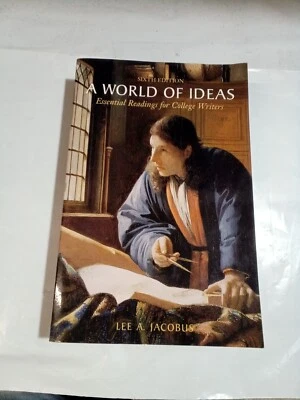 A World of Ideas Sixth Edition by Lee A. Jacobus / Paperback *Like New* - Image 1 of 4