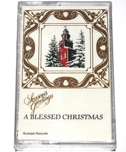 A Blessed Christmas - Season's Greetings (Cassette Tape) NEW SEALED - Picture 1 of 4