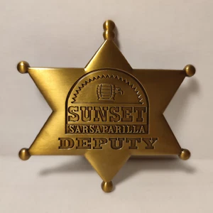 Fallout Sunset Sarsaparilla Deputy Badge Replica Official Bethesda Collectible - Bild 1 von 5