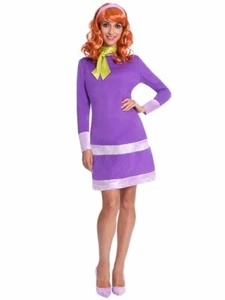 Amscan Daphne from Scooby Doo Ladies Fancy Dress Costume Size 12-14 - Picture 1 of 2
