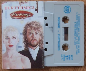 EURYTHMICS - REVENGE (RCA RCTC20381) 1986 GREECE/EUROPE CASSETTE TAPE SYNTH POP - Picture 1 of 3